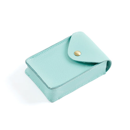 Colour Leather Camera Pouch