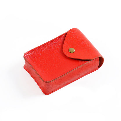 Colour Leather Camera Pouch
