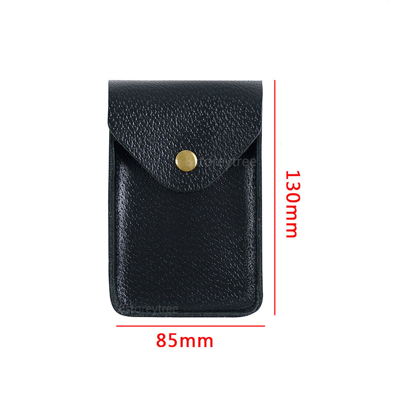 Colour Leather Camera Pouch
