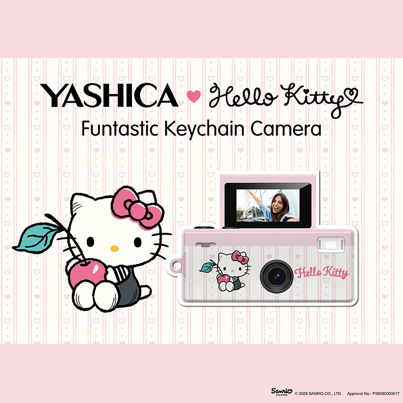 YASHICA x Hello Kitty Funtastic Keychain Camera (Cherries Hello Kitty)