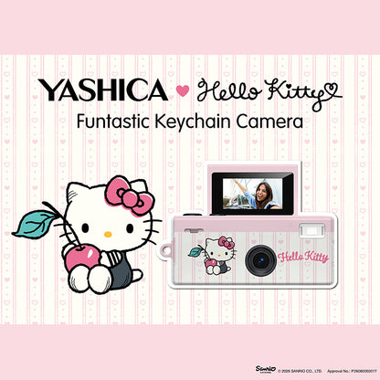 YASHICA x Hello Kitty Funtastic Keychain Camera (Cherries Hello Kitty)