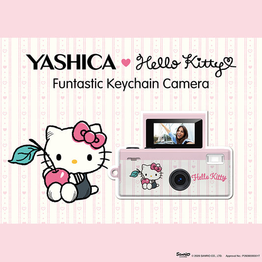 YASHICA x Hello Kitty Funtastic Keychain Camera (Cherries Hello Kitty)