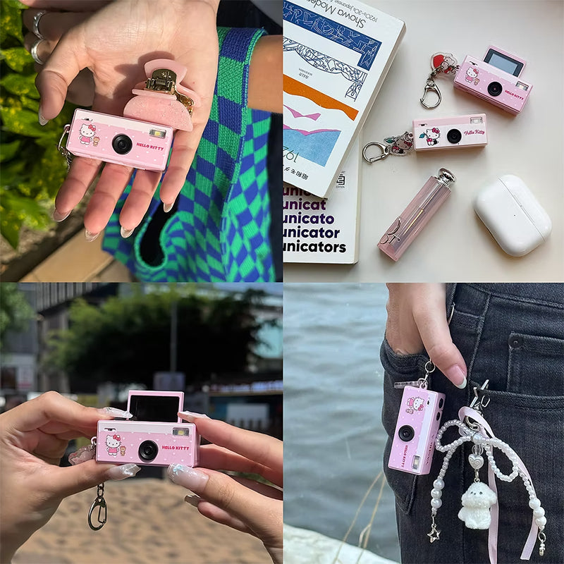 YASHICA x Hello Kitty Funtastic Keychain Camera (Polka Dot Edition)