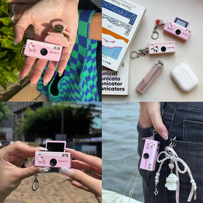 YASHICA x Hello Kitty Funtastic Keychain Camera (Polka Dot Edition)
