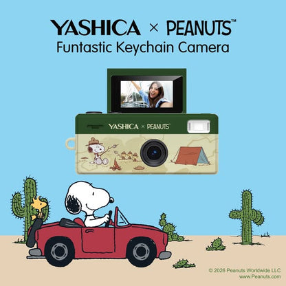 YASHICA x Peanuts Funtastic Keychain Camera (Snoopy's Summit)