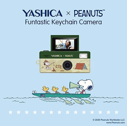 YASHICA x Peanuts Funtastic Keychain Camera (Snoopy's Summit)