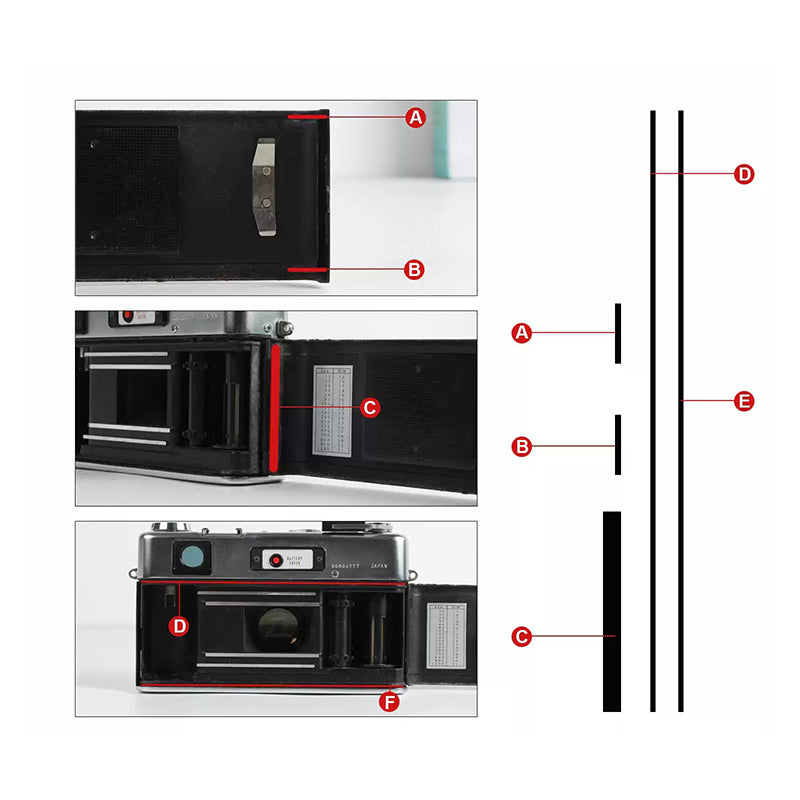 Pre-Cut Light Seal Replacement Kit