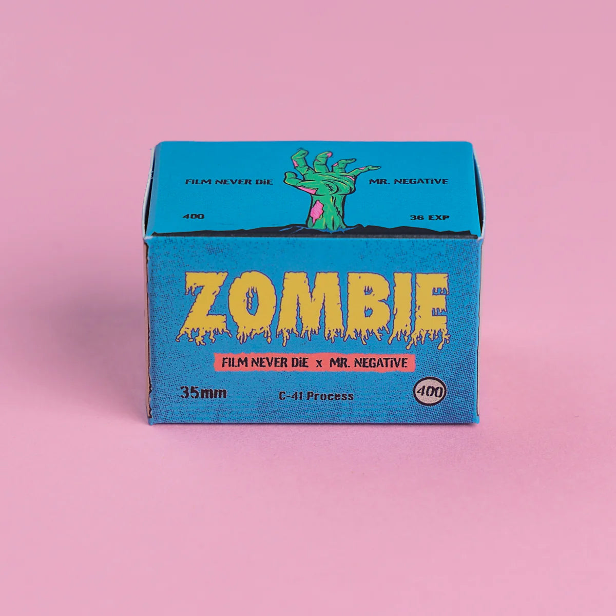 FilmNeverDie x Mr. Negative Collaboration Zombie 400 35mm Film