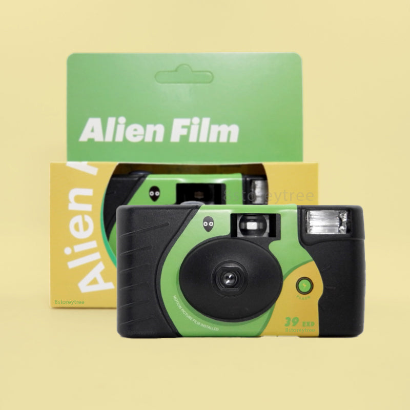Alien Film - Upcycled Disposable Camera (ISO250D ECN Film)