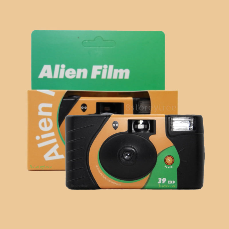 Alien Film - Upcycled Disposable Camera (ISO500T ECN Film)