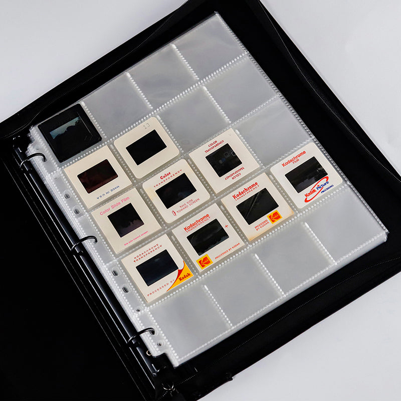 35mm/120/4x5 Negatives, Slides Film and Instax Film Archival Folder Album