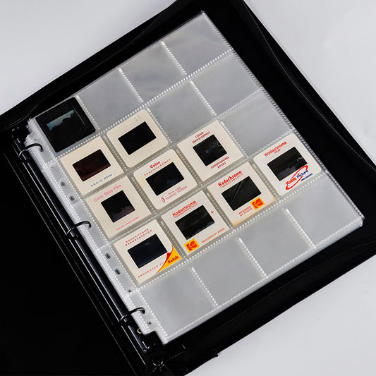 35mm/120/4x5 Negatives and Slides Film Archival Folder Album