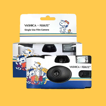 Yashica X Peanuts 35mm Color 400 Film Disposable Camera