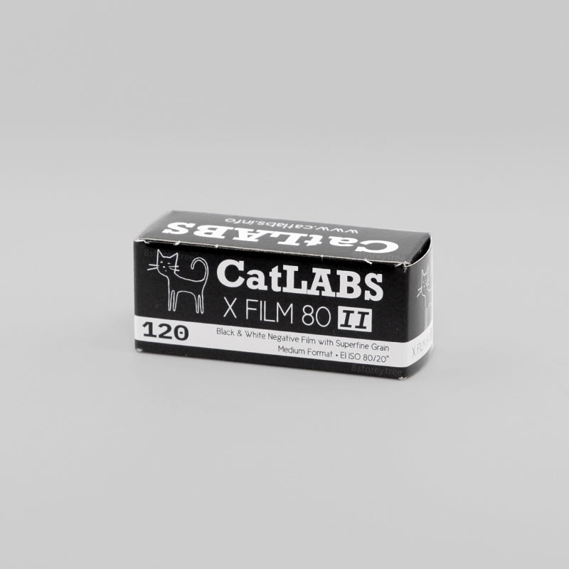 CatLABS X Film 80II Black & White 120 Film