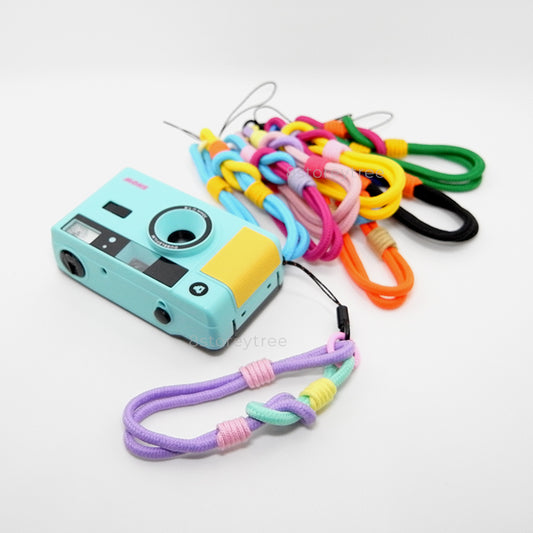 Colour Paracord Camera Wrist Strap