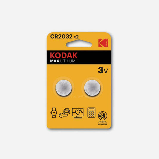 Kodak - Max Lithium CR2032 Button Cell Battery