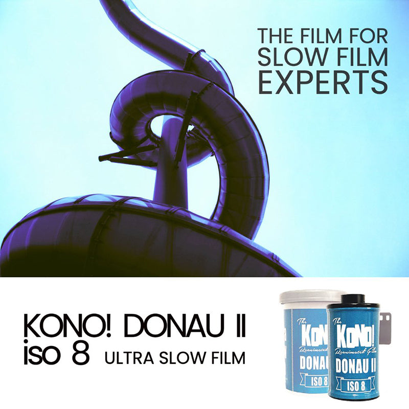 KONO! - DONAU II Ultra Slow Film ISO 8 35mm Film