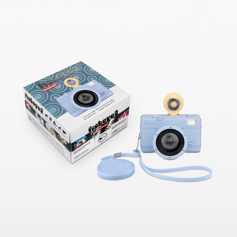 Lomography Fisheye No. 2 35mm Film Camera (La Mer)