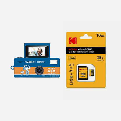 YASHICA x Peanuts Funtastic Keychain Camera (Basketball Snoopy)