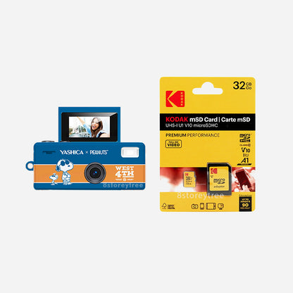 YASHICA x Peanuts Funtastic Keychain Camera (Basketball Snoopy)