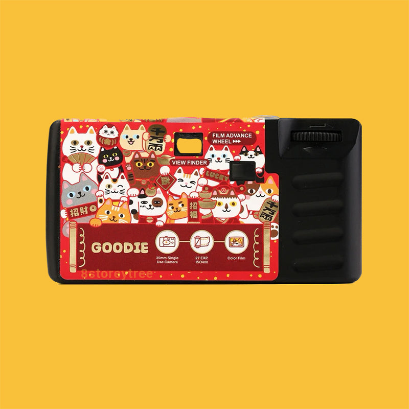 Polab Goodie Disposable Camera (Lucky Cat)