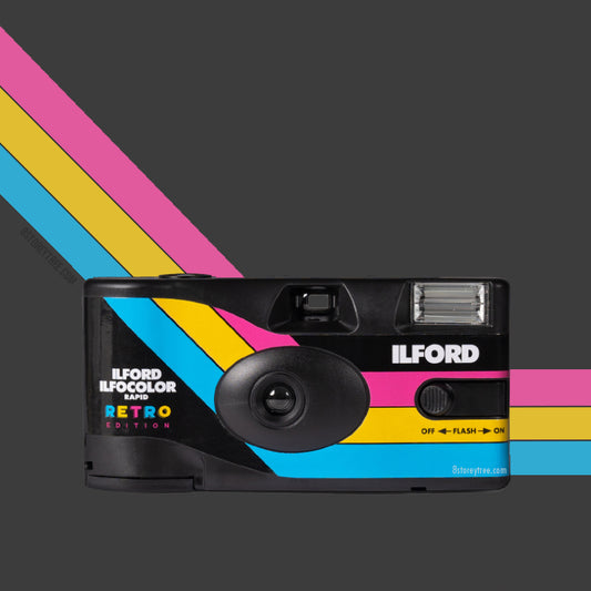 Ilford Ilfocolor Rapid Retro Disposable Camera