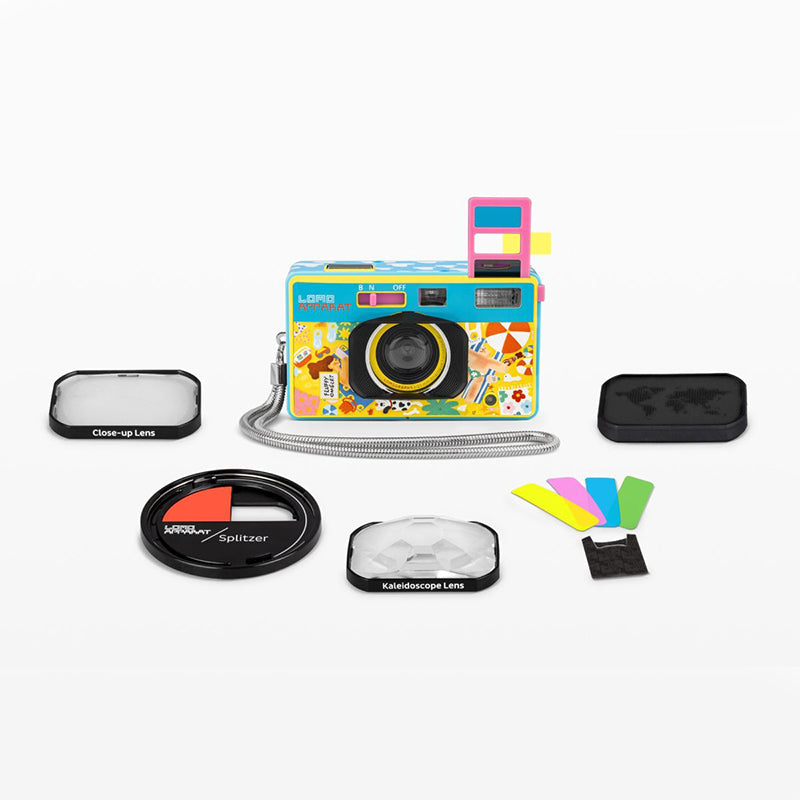 Lomography LomoApparat 21mm Wide-angle 35mm Film Camera (Fluffy Omelet Edition)