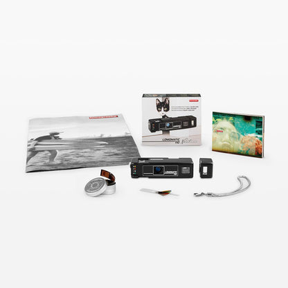 Lomography Lomomatic 110 Camera & Flash (Metal Nocturne)