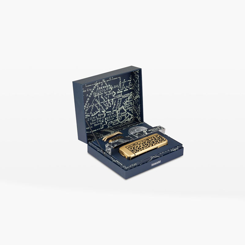 Lomography Lomomatic 110 Camera & Flash (Panthera Brass)