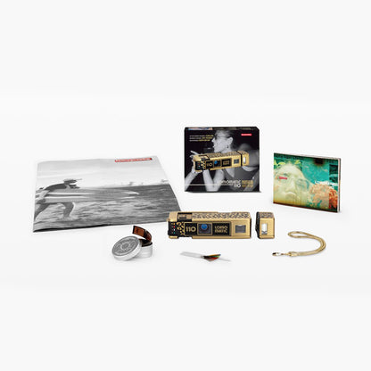 Lomography Lomomatic 110 Camera & Flash (Panthera Brass)