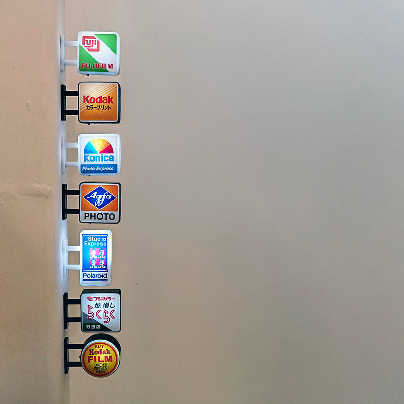 Photo Lab Miniature Signage Magnets