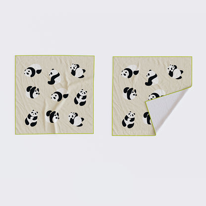 Camera Wrap Magic Cloth (Black Cat & Panda)