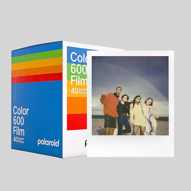 Color Polaroid Film for Polaroid 600 5 Pack (40 Photos)