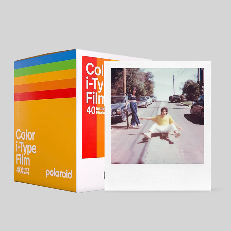 Color Polaroid Film for Polaroid I-Type 5 Pack (40 Photos)