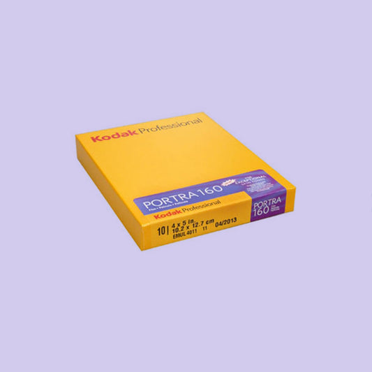 Kodak Portra 160 4x5 Film (10 sheets)