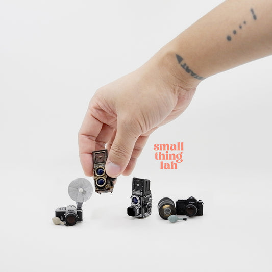 Rolleiflex / Nikon Miniatures - Time Slip Series (Gashapon - Glico)