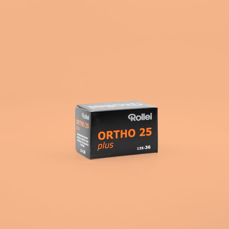 Rollei Ortho 25 Plus 35mm Film (Expiry 04 2021)