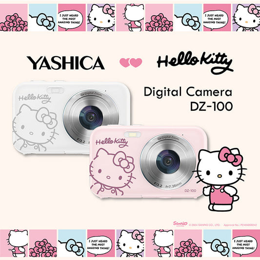 YASHICA x Hello Kitty Digital Camera DZ-100