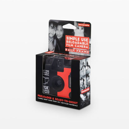 Lomography Half-Frame Simple Use Film Camera Color Black & White