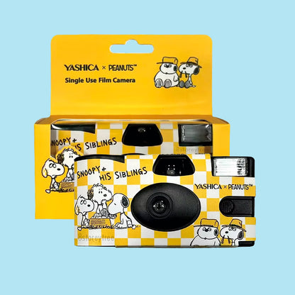 Yashica X Peanuts 35mm Color 400 Film Disposable Camera