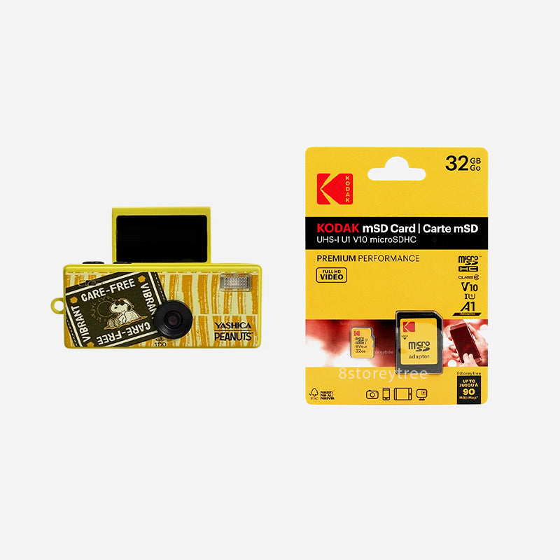 YASHICA x Peanuts Funtastic Keychain Camera (Sweet Dreams Home)