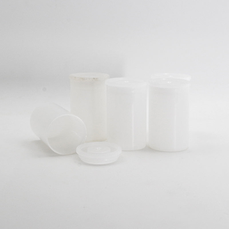 Empty 35mm Plastic Film Canisters