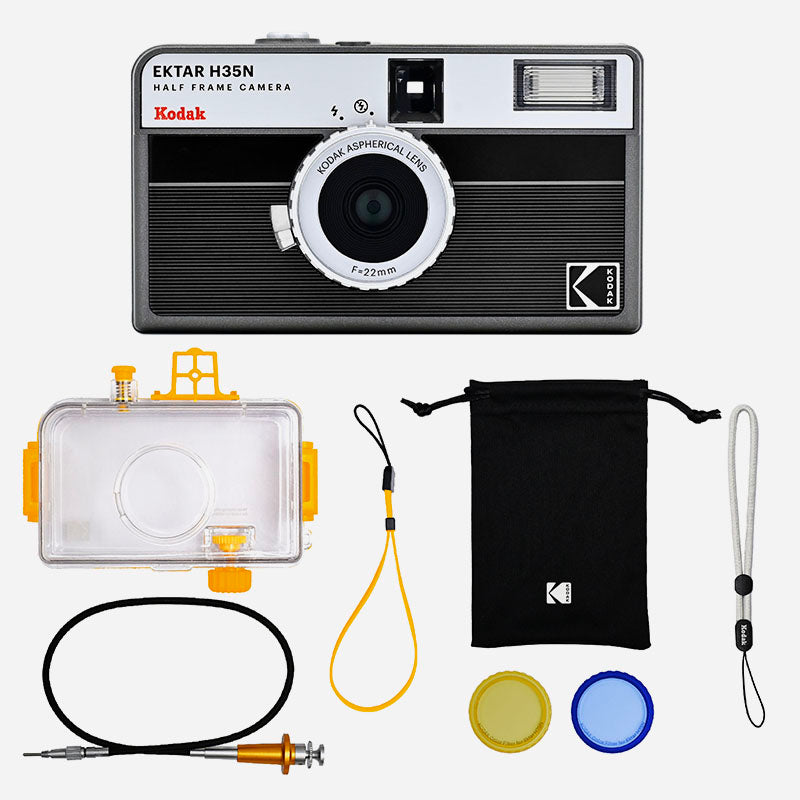 Kodak Ektar H35N Half Frame 35mm Film Camera Premium Kit