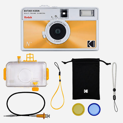 Kodak Ektar H35N Half Frame 35mm Film Camera Premium Kit