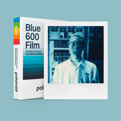 Blue 600 Film for Polaroid 600 - Reclaimed Edition