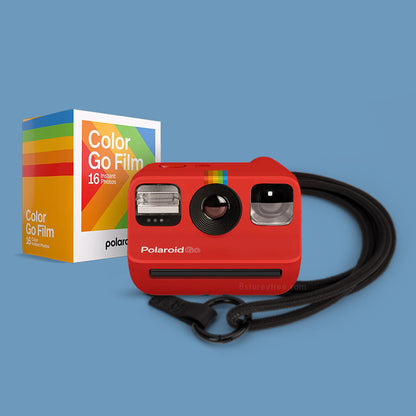 Polaroid Go Instant Camera (Red) - Adjustable Strap Set - 8storeytree