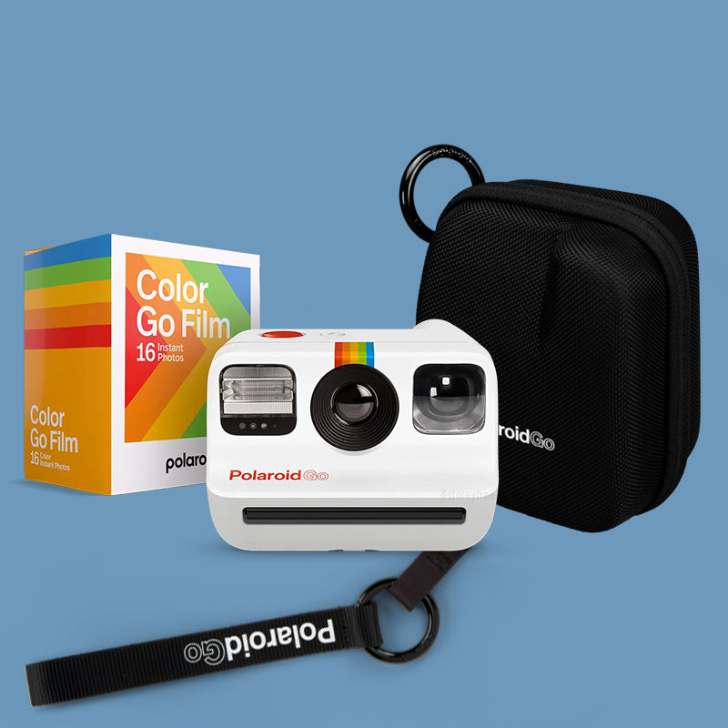 Polaroid Go Instant Camera (White) Strap  Case Set – 8storeytree