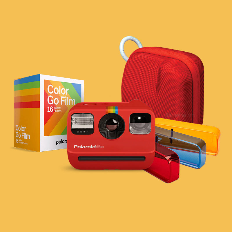 Polaroid Go Instant Camera (Red) - Case Set - 8storeytree
