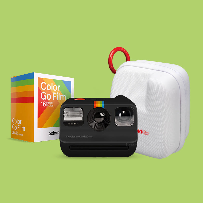 Polaroid Go Instant Camera (Black) - Case Set - 8storeytree