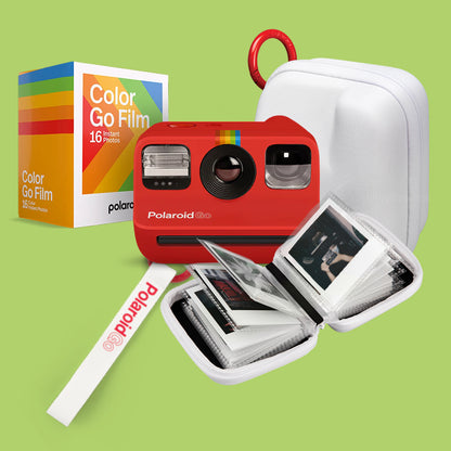 Polaroid Go Instant Camera (Red) - Ultimate Set - 8storeytree